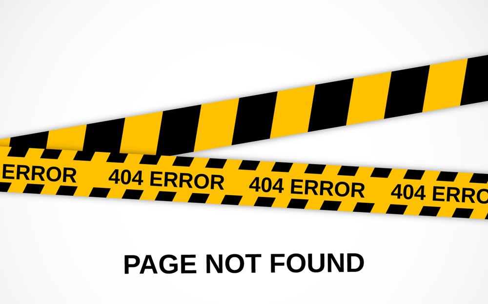 404 error